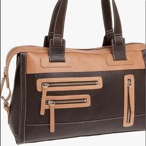 NWT Tommy Hilfiger Sequoia Jet Set Satchel